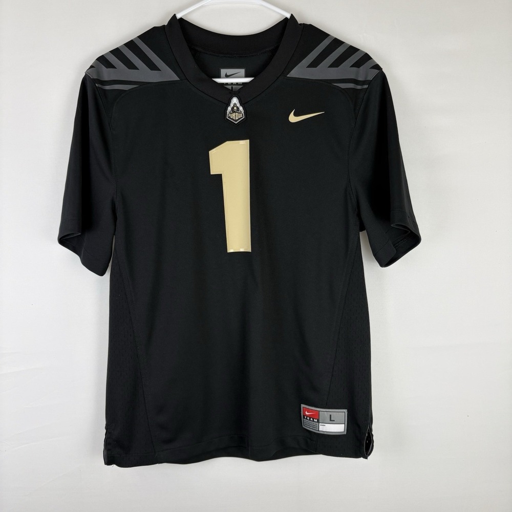 Purdue Boilmakers Youth Jersey Size Large Nike Dri-Fit NCAA Big 10